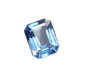 Piedra preciosa natural de aguamarina azul océano corte esmeralda brasileño certificado 5 quilates AA+ - Imagen 1 de 7