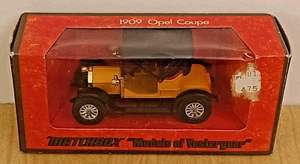 Matchbox Models of Yesteryears Y4-3.12 1909 OPEL COUPE - Picture 1 of 14