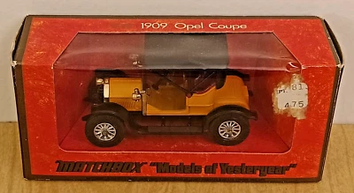 Matchbox Models of Yesteryears Y4-3.12 1909 OPEL COUPE - Image 1 of 4