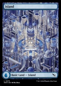 MTG - (Full Art) ISLAND - Murders at Karlov Manor (C) - Picture 1 of 1