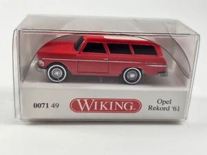 Wiking Maqueta Coche 1:87 H0 Opel Rekord '61 Caravan Nº 007149 - Imagen 1 de 5
