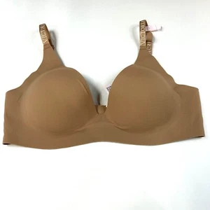 NEW Victorias Secret Small Lightly Lined Bralette Bra Solid Beige No Wire #2477 - Picture 1 of 10