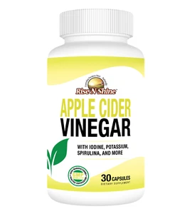 APPLE CIDER VINEGAR COMPLEX with MOTHER Weight Loss Fat Burn Support ACV Capsule - Picture 1 of 9