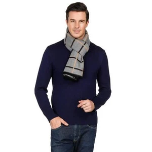 Mens Long Warm Winter Scarf Stylish Fashion Scarves for Men Boys Ideal Christ... - Picture 1 of 7