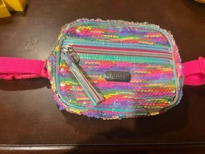 Girls Fanny Bag kids, Beautiful Color Sequins Justice Brand - Picture 1 of 3
