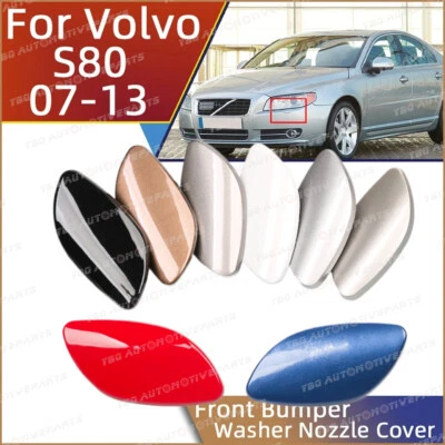 🔥 Painted for Volvo S80 2007 - 2013 car Bumper Headlight Washer Nozzle Cover - Image 1 of 4
