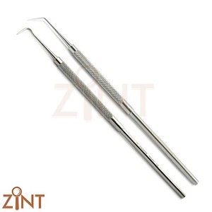 Dental Explorer 11 und Sonde 6 Mundreinigungsinstrumente Edelstahlwerkzeuge - Bild 1 von 3