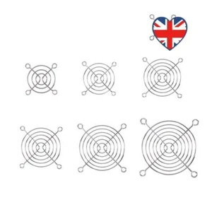 5pcs Computer Case Fan Grills Finger Guard 40mm 50mm 60mm 70mm 80mm 90mm 110mm - Afbeelding 1 van 33