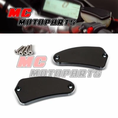 Billet Brake Clutch Reservoir Cover Pack For MV Agusta F4 1000 98-12 750 00-02 Foto 1 de 4