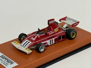 1/43 Ferrari 312 B3 from 1975 F1 Season of Clay Regazzoni Leather base JPN74 - Picture 1 of 7