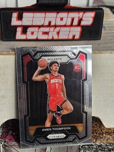 2023-24 Panini Prizm - Amen Thompson Rookie #150 - Houston Rockets (RC) - Imagen 1 de 2