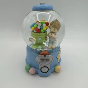 Máquina de Gumball Globo de Nieve Musical Precious Moments “Toyland” Enesco Boy de Colección - Imagen 1 de 9
