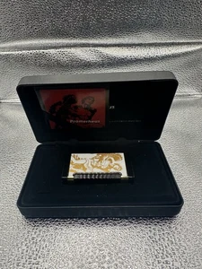Prometheus God Of Fire Never Back Down 2024 UltimoX Lighter Gold/White - Picture 1 of 4