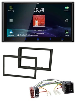 JVC USB Bluetooth 2DIN DAB MP3 Autoradio für Citroen Jumper 11-21 Peugeot Boxer - Bild 1 von 4
