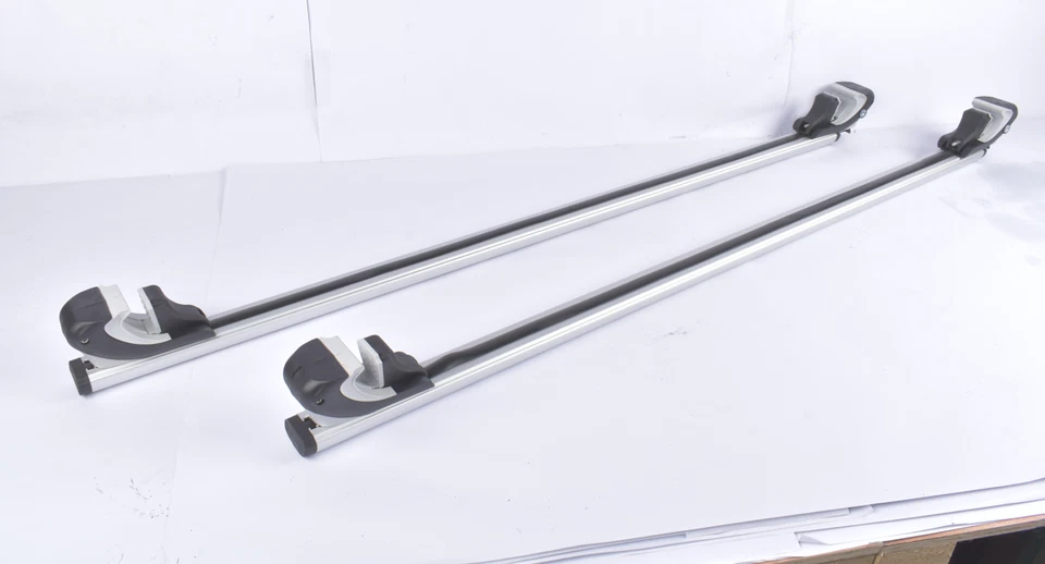 Portaequipajes Universal de Aluminio 55 Pulgadas Barra Transversal Minimizada Viento Ruido Ajustable Foto 1 de 1