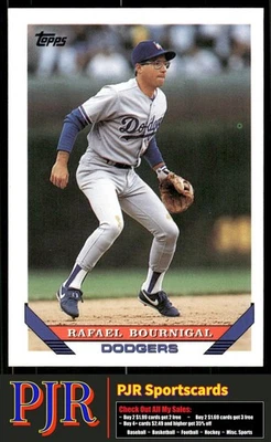 Rafael Bournigal 1993 Topps #651 Los Angeles Dodgers - Image 1 of 2