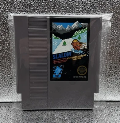 Slalom Nintendo NES 5 Screw Cart NTSC 1986 #0276 - Image 1 of 4