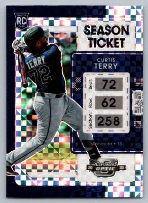 2022 Panini Chronicles #13 Curtis Terry Contenders Optic Building Blocks - Image 1 of 2