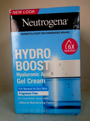 Neutrogena Hydro Boost Hyaluronic Acid Gel Cream Normal to Dry Skin - 1.7 Fl Oz - Image 1 of 3