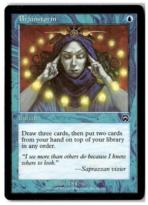 MTG Brainstorm - Mercadian Masques Moderately Played English - Image 1 of 2