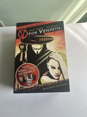 V for Vendetta 2-disk Collector's Edition DVD. Complete - Image 1 of 4