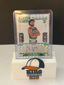 2024-2025 Panini Mosaic Anton Watson Season Ticket Auto Rookie RC (DW) - Bild 1 von 5