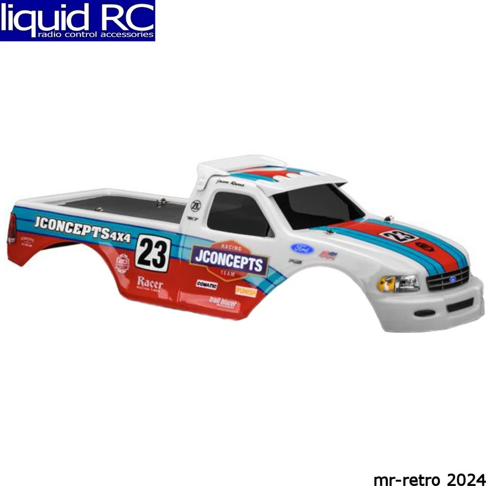 JConcepts 0304 1997 F0RD F-Series Mt Body W/ Racerback and Visor Clear - Image 1 of 1