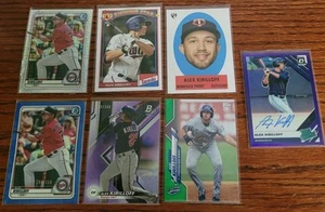 2019 Donruss Optic Rated Prospect Auto Purple Prizm RPS-AK Alex Kirilloff +6 SN# - Picture 1 of 8