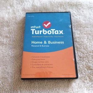 Intuit TurboTax 2015 Federal State Personal Home & Business for Windows and Mac - Picture 1 of 3