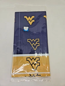 West Virginia Univeristy - Plastic Tablecloth 54"x108" Rectangle #724895 - Picture 1 of 2