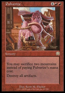 MTG PULVERIZE EXC - POLVERIZZARE - MM - MAGIC - Picture 1 of 1