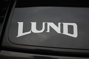 Lund Fishing Boat Vinyl Sticker Decal Choose Color And Size!! Fish Truck (V159) - Picture 1 of 1