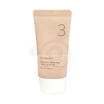 [Numbuzin] No.3 Porcelain Base-skip Tone Up Beige SPF50++ PA++++Korean Cosmetics
