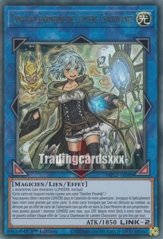 Yu-Gi-Oh! Lyna la Charmeuse de Lumière Chatoyante : UR MP22-FR089 - Photo 1/1