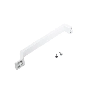 Conjunto de manija de puerta de microondas Genuino OEM General Electric WB15X310 - Blanco - Imagen 1 de 2