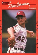 1990 Donruss # 604  Don Carman Philadelphia Phillies