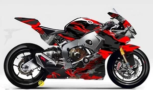 KIT COMPLETO CALCOMANÍAS GRÁFICAS PEGATINAS PARA HONDA CBR1000RR 2017-2019 - Imagen 1 de 2