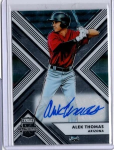 ALEK THOMAS 2018 Panini Elite Extra Edition Baseball OPTICHROME AUTO #/99 - Picture 1 of 3
