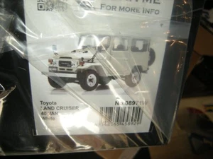 1:18 Kyosho Toyota Land Cruiser 40 Van blanco/blanco en embalaje original - Imagen 1 de 1