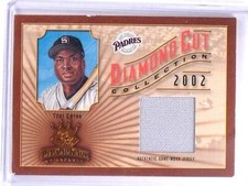2002 Donruss Diamong Kings Cut Collection Tony Gwynn Jersey #D312/500 #DC39
