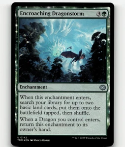 Lámina - MTG - Incroaching Dragonstorm #142 - Tarkir: Dragonstorm - Imagen 1 de 1