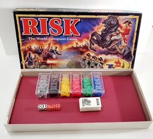 Juego de mesa Risk vintage The World Conquest Game 1993 - Piezas de repuesto - Imagen 1 de 6