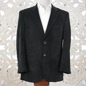 Jones New York Black Corduroy Blazer 42R – Classic Fit, Soft Texture, Sharp Look - Picture 1 of 14