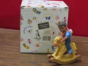 LITTLE PRIDE & JOYS~ SO LONG PARDNER~#66011 BY KEITH STAFFORD PORCELAIN FIGURINE - Picture 1 of 9