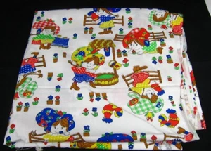 3/4 Yards Vintage Sonnenhaube Mädchen Stoff Baumwollmischung - Bild 1 von 2