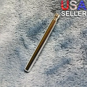 NEW Small Silver One Hitter Smoking Pipe Tobacco Herb Portable Metal Travel Size - Picture 1 of 9