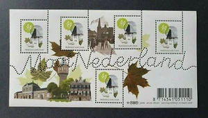 2008 NETHERLANDS SHEET MOOI NEDERLAND (32) SNEEK TOWER LEAF VF MNH POSTFRIS - Picture 1 of 1
