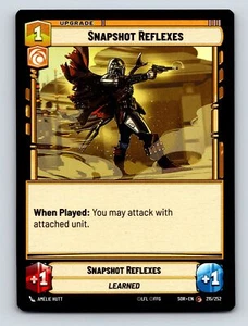 Snapshot Reflexes Learner Ability Upgrade Card Aggression Cost 1 Powerful - Picture 1 of 10