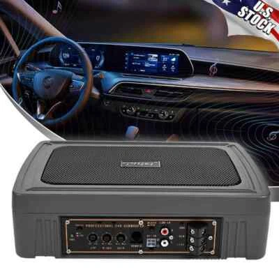 BILLFARO Powered Active Subwoofer Cabinet 6*8 inch 1200W P.M.P.O PA DJ Speaker - Image 1 of 4