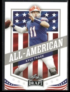 2021 Leaf Draft All-American Kyle Trask #47 RC Tampa Bay Buccaneers - Picture 1 of 2